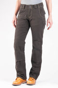 Dark Brown Canvas Work Pants X2089