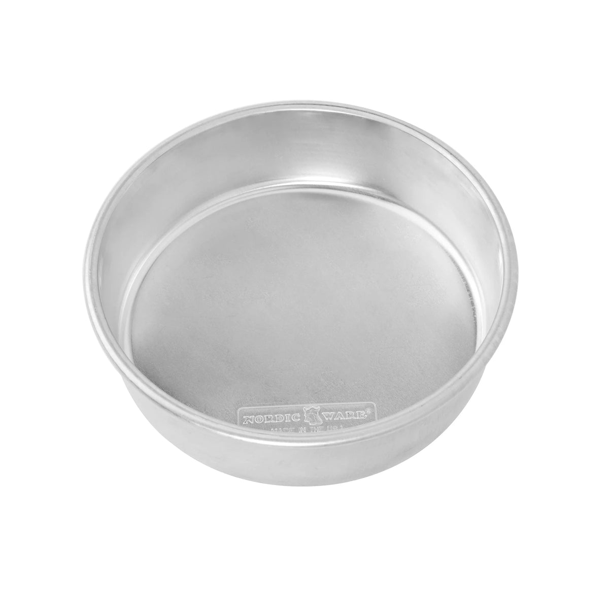 4pc Natural Aluminum Round Cake Pan Set Y68181