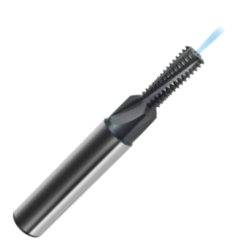 5/16-18 Spiral Flute Carbide Thread Mill with Countersink C5430