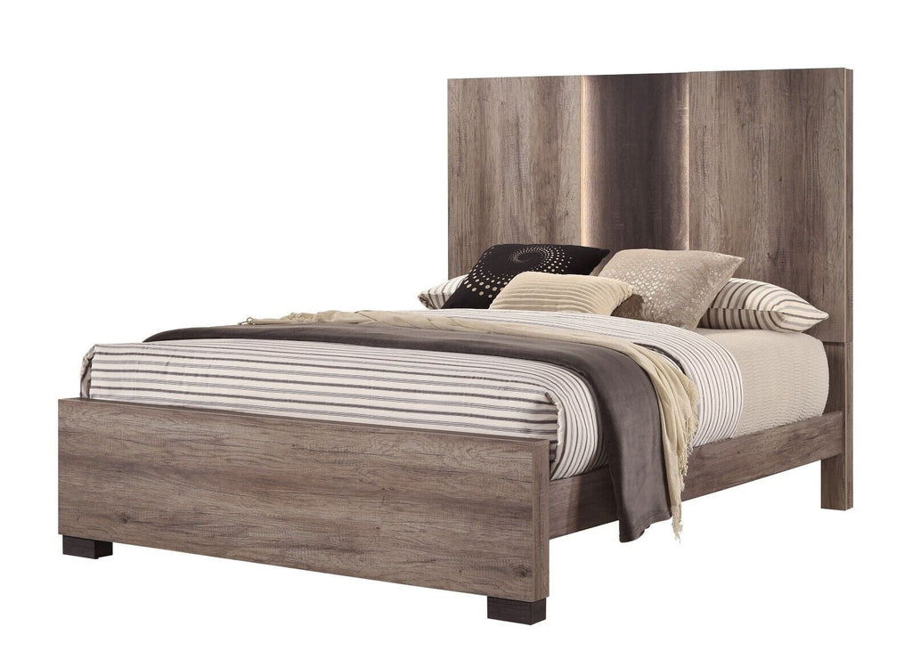 Queen Size Solid Wood Bed Set V833064