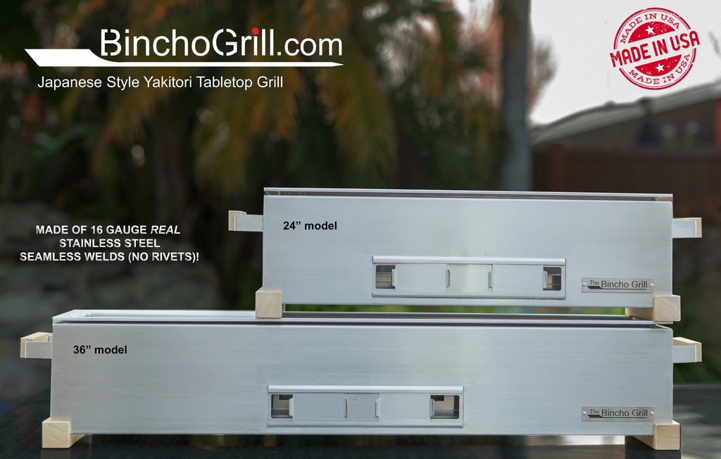 36" Tabletop Charcoal Grill U201