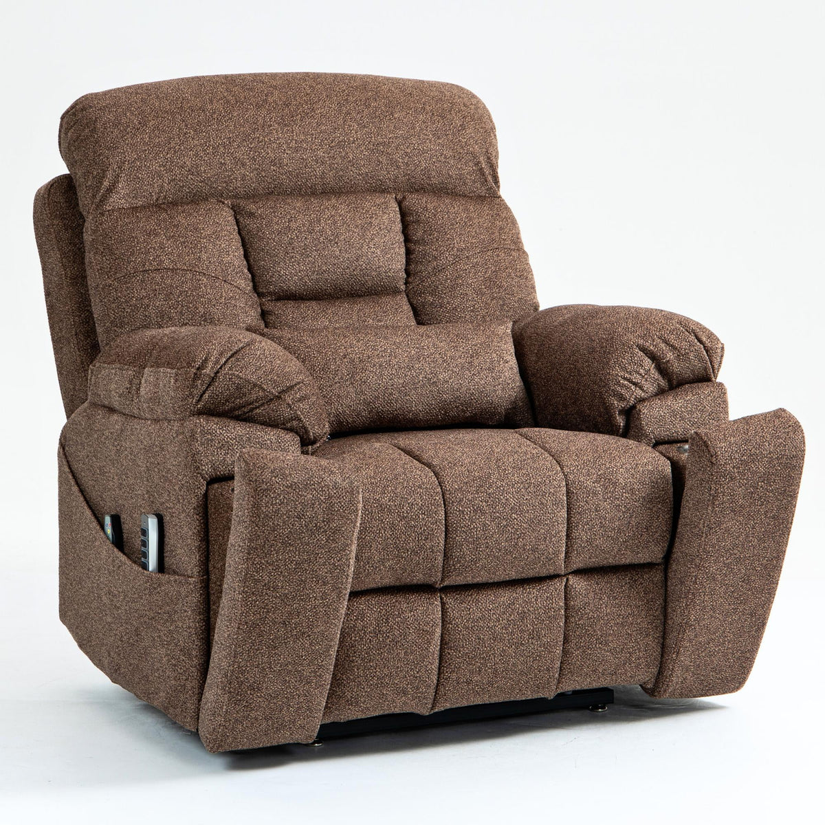 4-Motor Lay Flat Power Lift Recliner Chair with Heat & Massage M61479