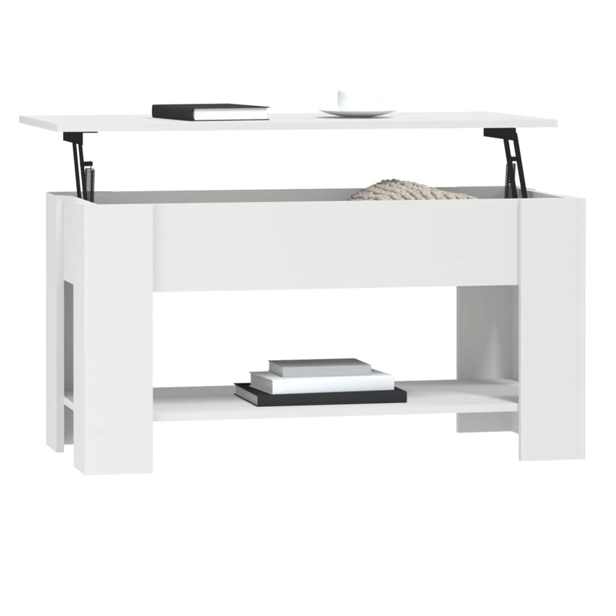 White Engineered Wood Coffee Table X915989