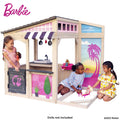 Wooden Outdoor Playhouse with Doll Table and Chairs E311137