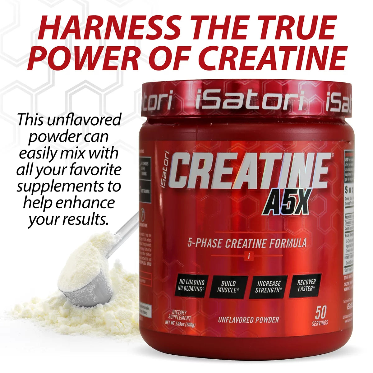 Creatine 7.05 ounces 50 Servings B6760