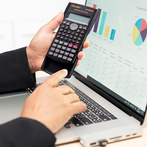 10 Pieces Scientific Calculator Large Display D643