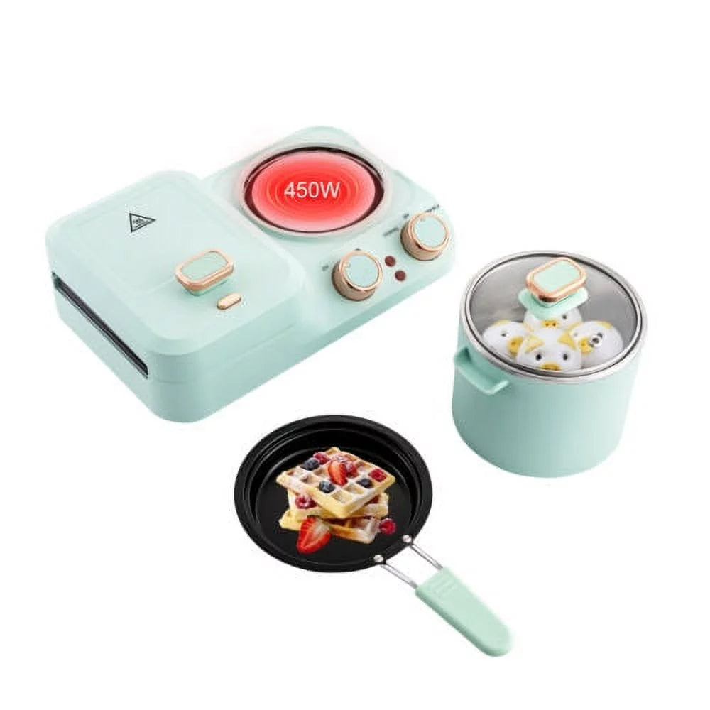 Electric Mini Toaster Breakfast Sandwich Maker Y7129