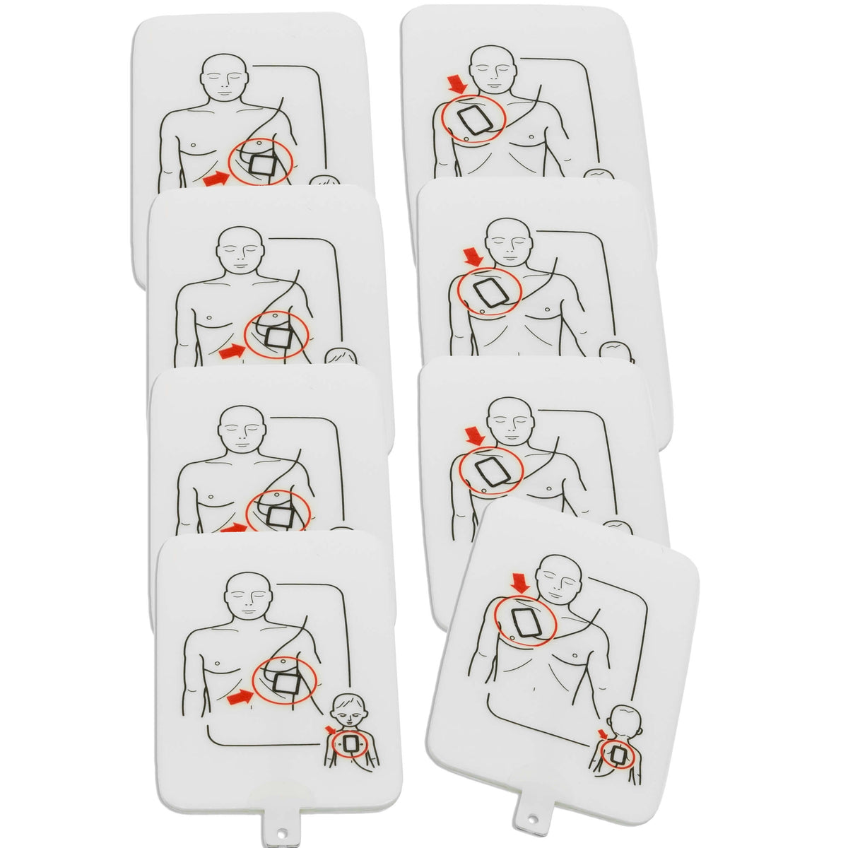 4-Pack AED UltraTrainer Pads O372