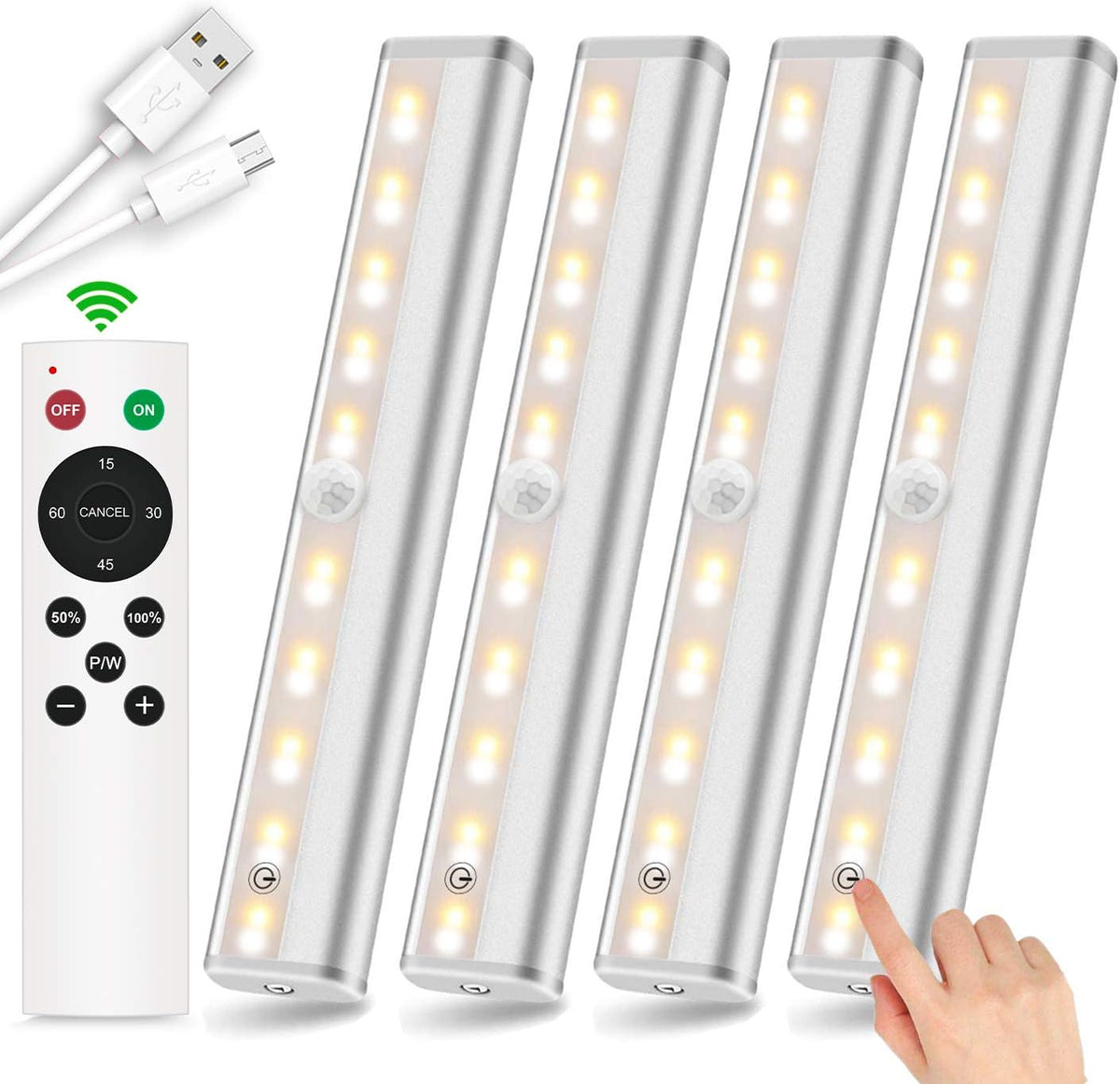 Under Cabinet Lighting 3 Colors 6 Pack Z593019