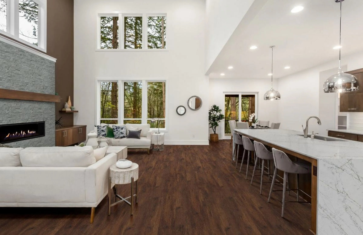 Rigid Core Click Lock Luxury Vinyl Plank Flooring D48364