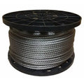 1/4 inch Stainless Steel Aircraft Cable Wire Rope 7x19 Type 304 150 Feet V803141