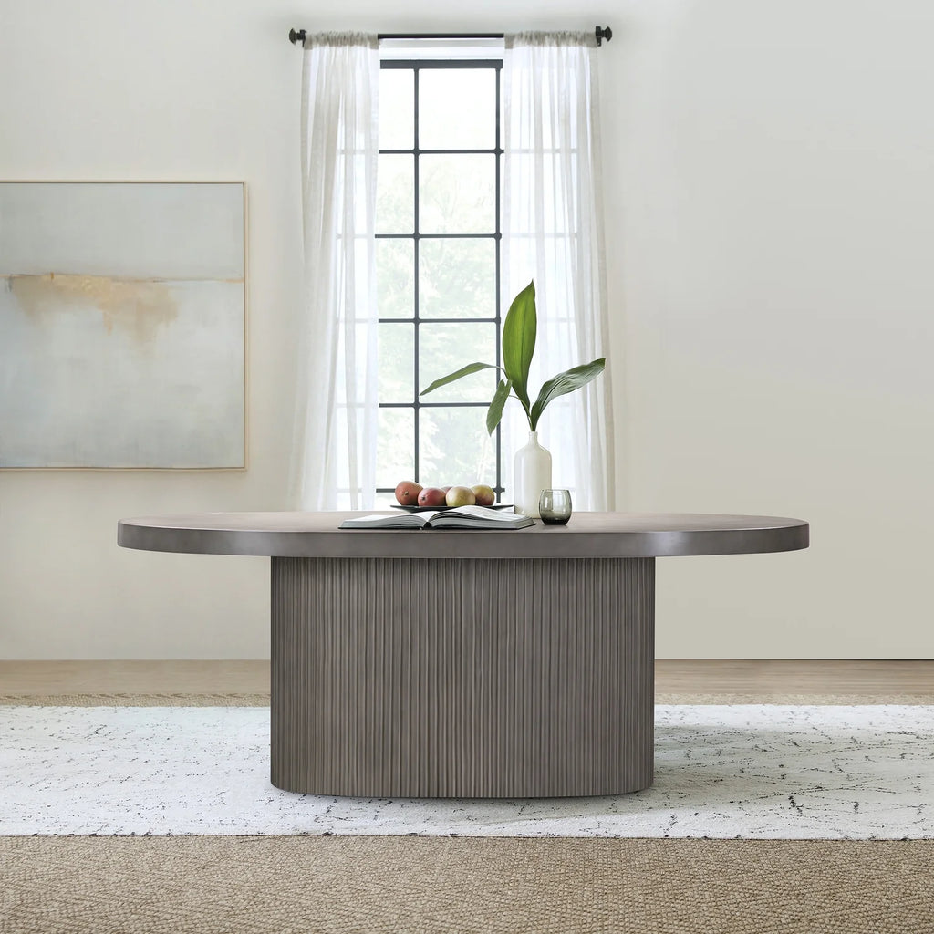 Oval Modern Resin Dining Table C404902