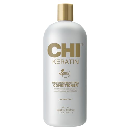 Keratin Shampoo & Conditioner Set, Sulfate & Paraben-Free, 2 Bottles, 32 Oz H97385