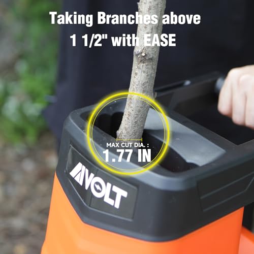 1800W Electric Wood Chipper Shredder with Collection Bag T8512