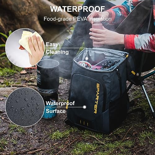 Insulated Leak Proof 30/45 Cans Backpack Cooler S72298