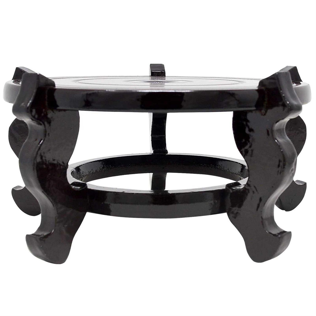 Wooden Fishbowl Planter Display Stand X83888