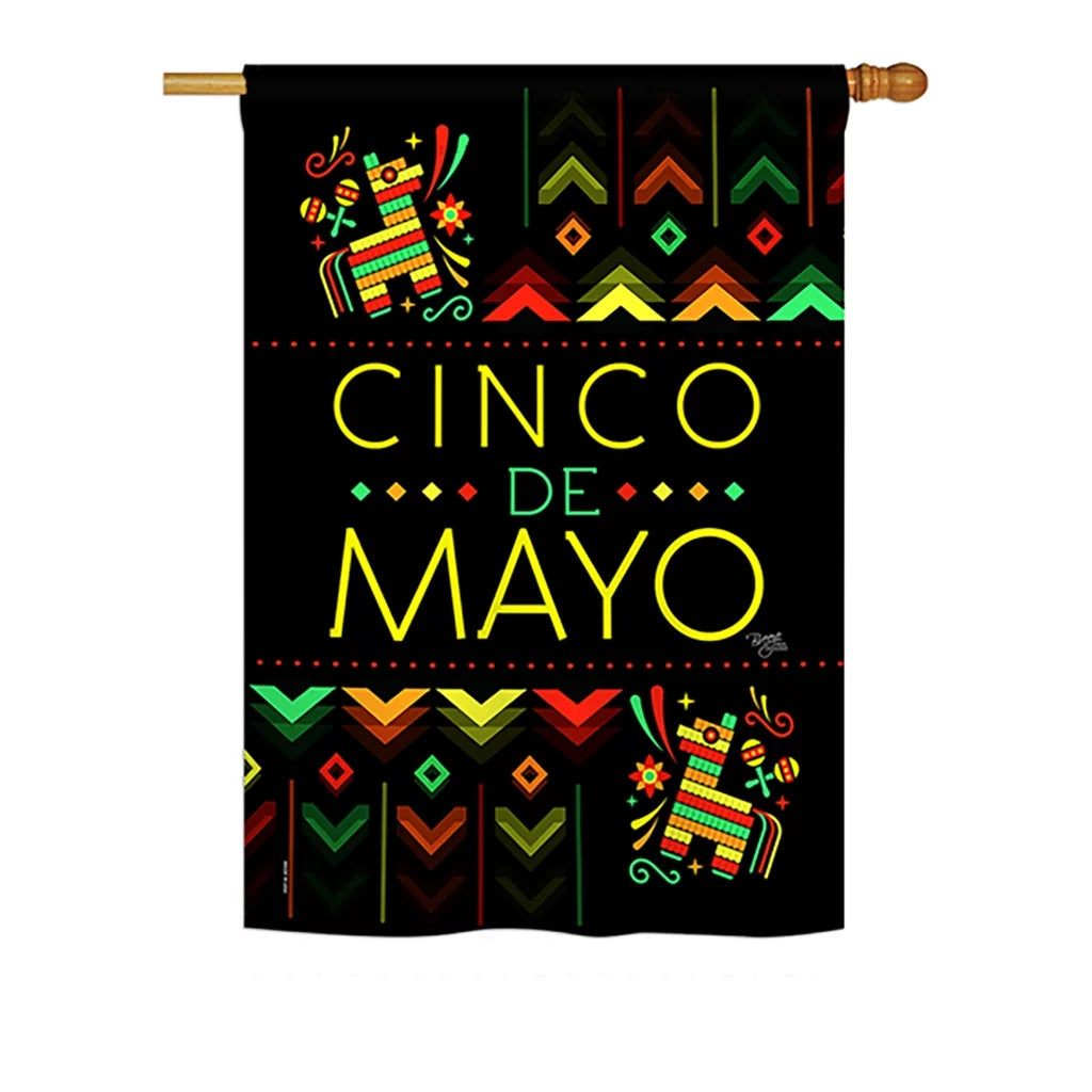 Decorative Vertical House Flag 28" x 40" D149