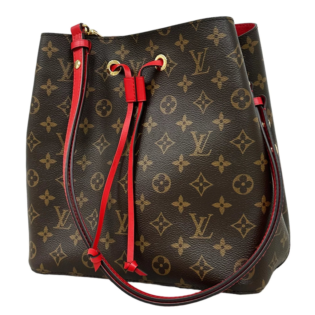 Brown Monogram Bucket Bag Z431