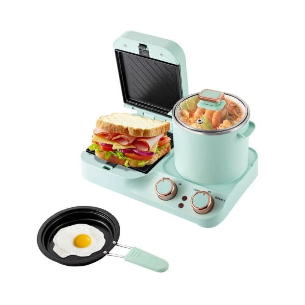 Electric Mini Toaster Breakfast Sandwich Maker Y7129