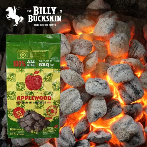 6.5 Lb Oak & Applewood Charcoal Briquettes I296278