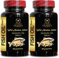 Fish Oil Capsules Omega-3 EPA DHA Vitamin D 120 Capsules T73069