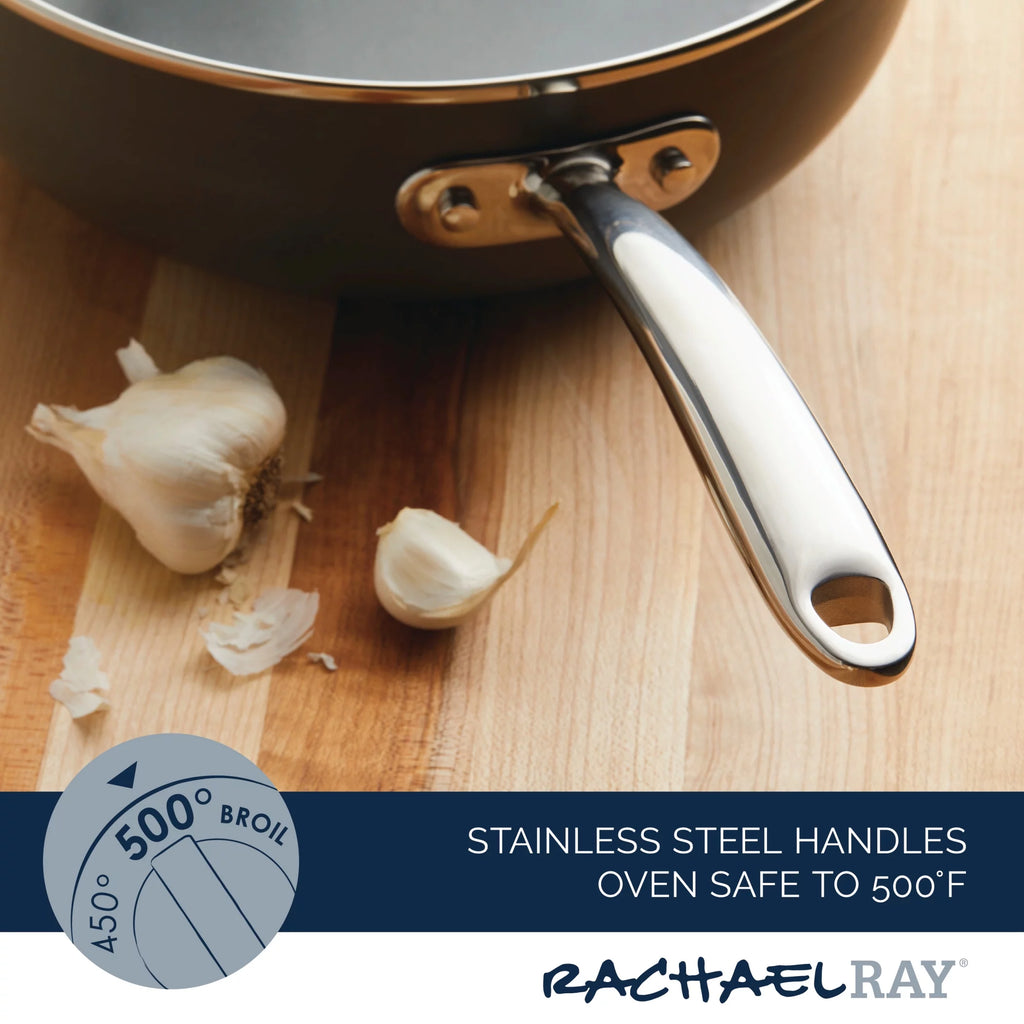 Hard Anodized Non-Stick Saucepan with Lid, 4 Quart K35234