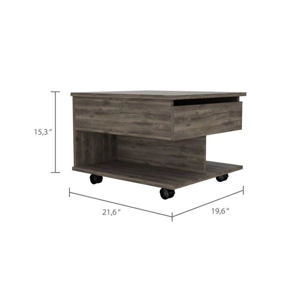 Dark Brown Lift Top Coffee Table F25199