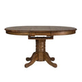Oak Wood Pedestal Table Z6143