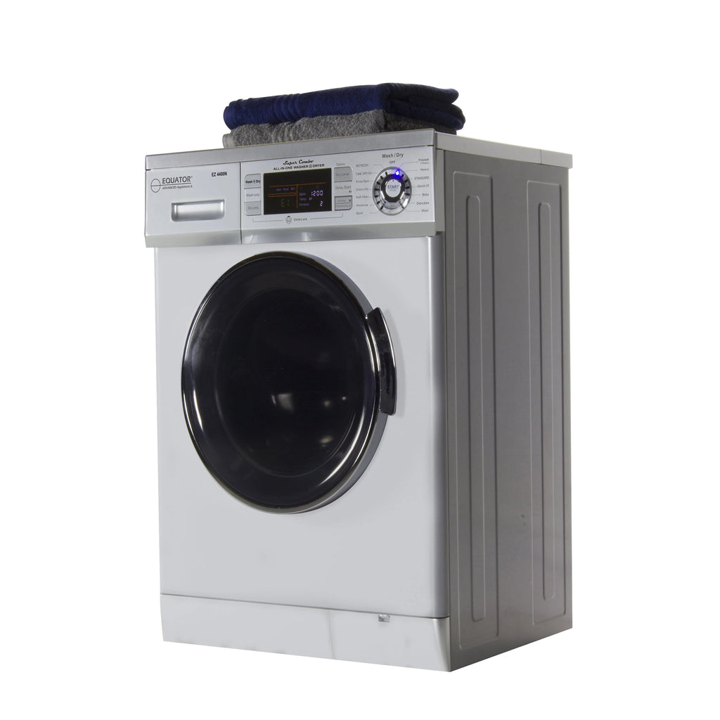 24 Inch Silver Washer Dryer Combo C31543