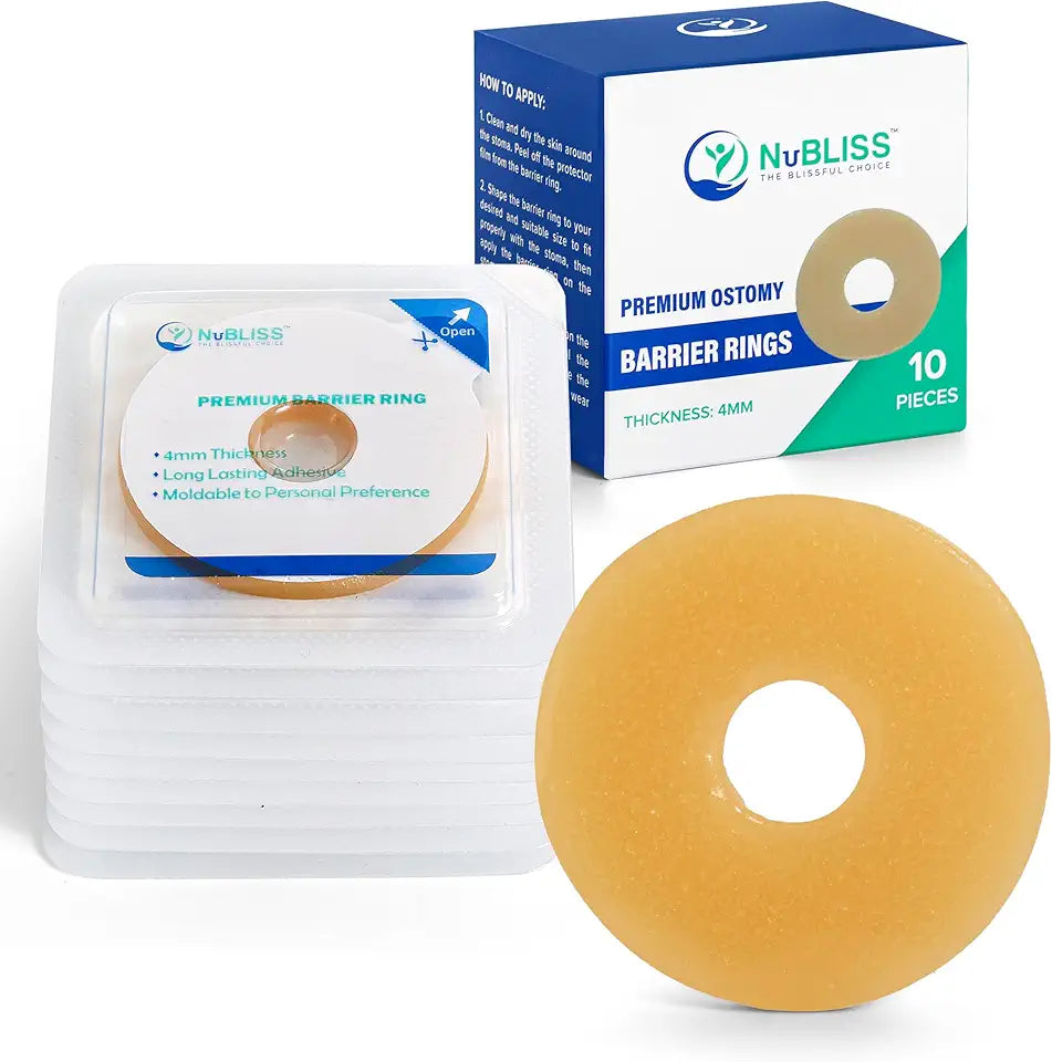Moldable Hydrocolloid Ostomy Barrier Ring 10-Pack E266