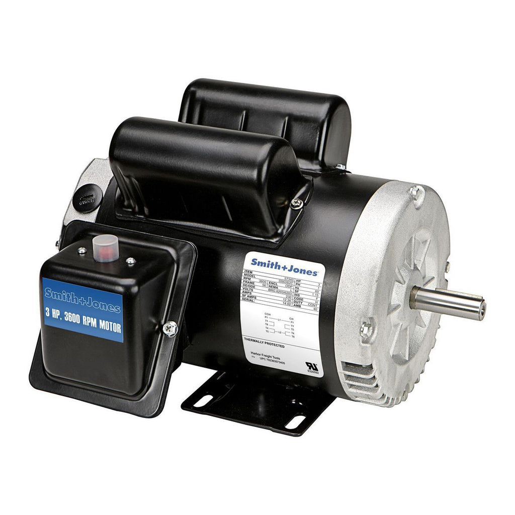 3 HP Compressor Duty Motor T10851