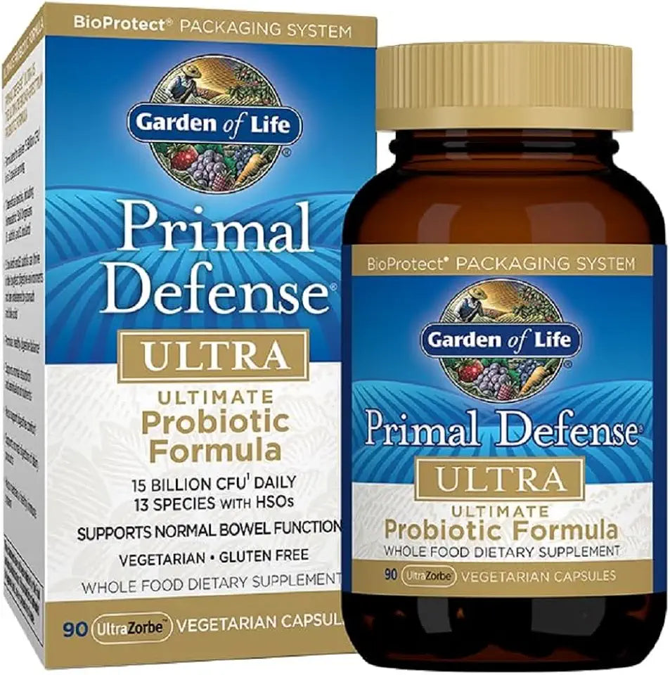 90 Capsules Vegetarian Gluten Free Probiotic W4450