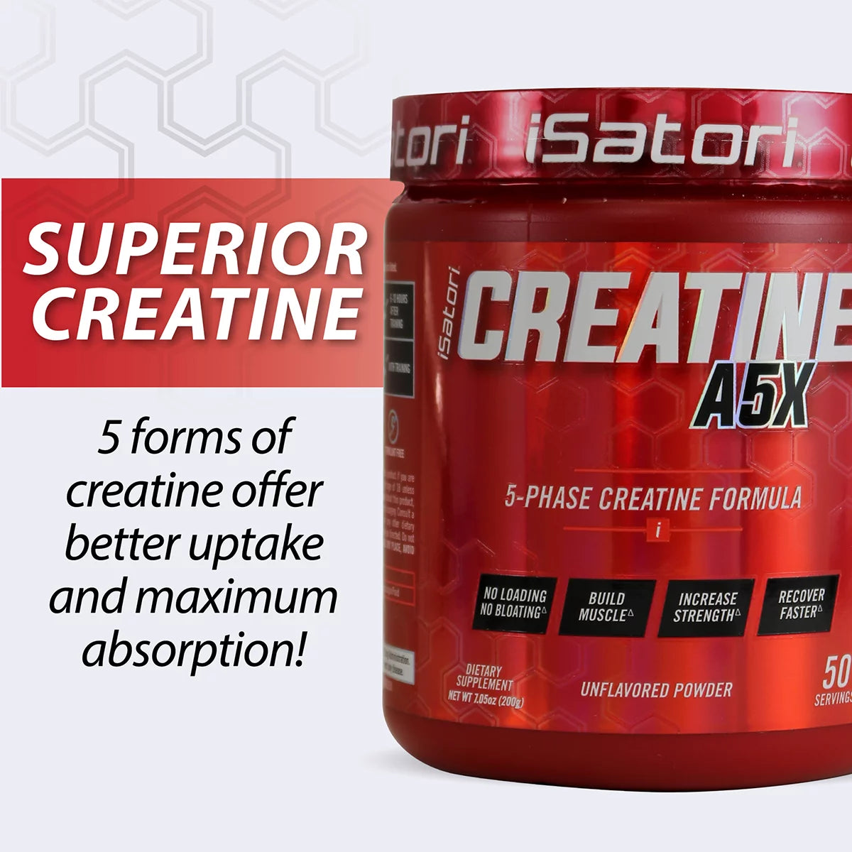 Creatine 7.05 ounces 50 Servings B6760