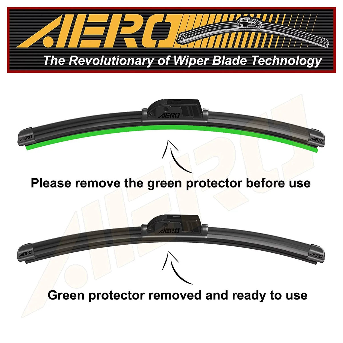 Pontiac G8 2009-2008 26"+15" All-Season Windshield Wiper Blades Set of 2 U390466