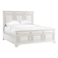White Queen Panel Bed Y4050