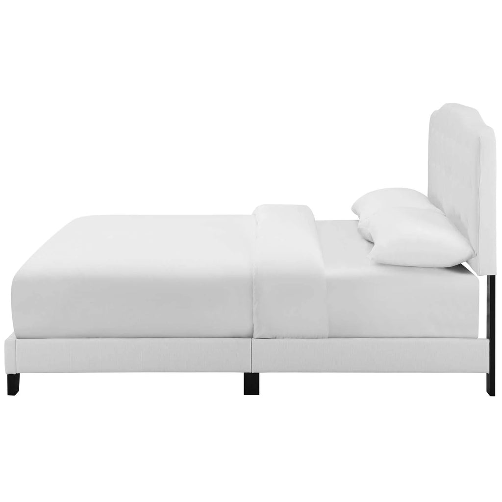 Twin Size Fabric Platform Bed Frame G529327