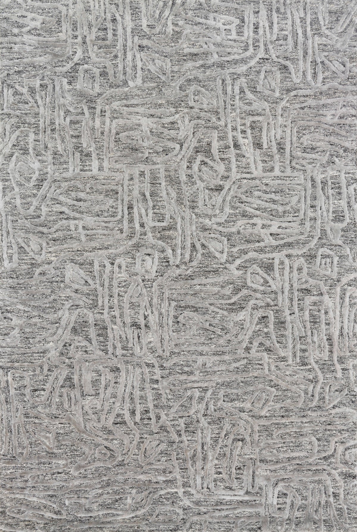 Grey 5' x 7'6 Rug J975