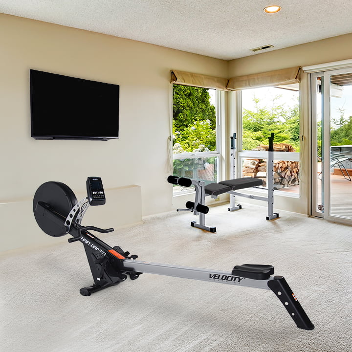 Foldable Indoor Rower with Heart Rate Monitor P187069