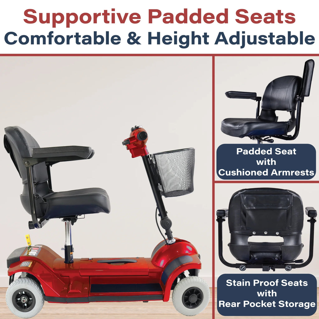 4 Wheel Folding Mobility Scooter W52429