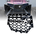 Black Steel Mesh Grille with Badge O492