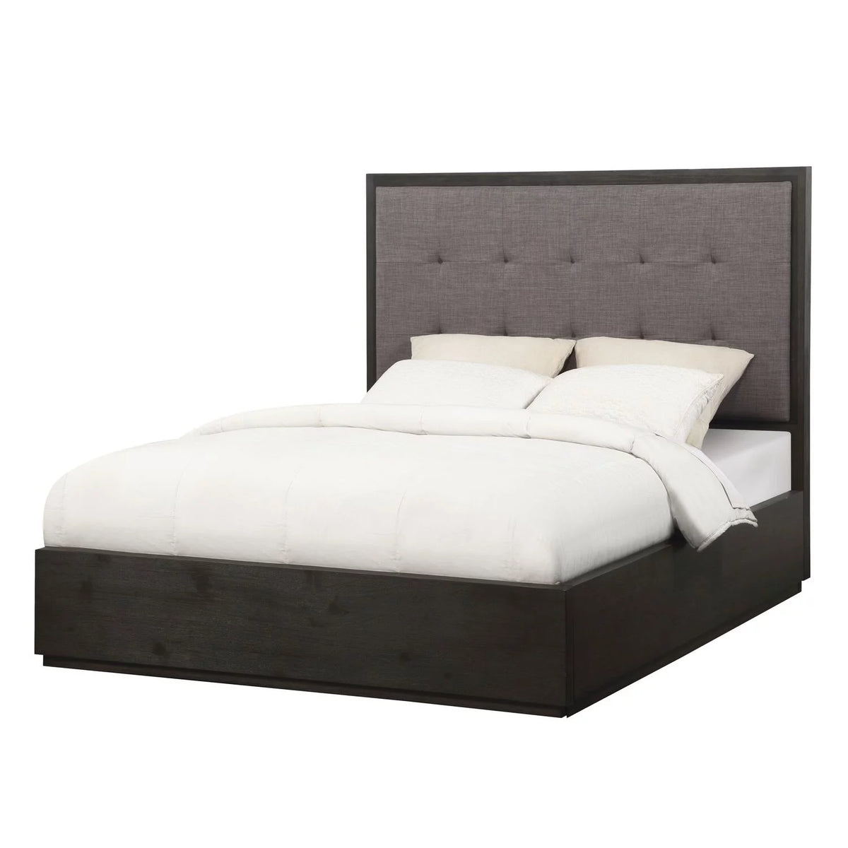 Tufted Full Storage Panel Bed H7341
