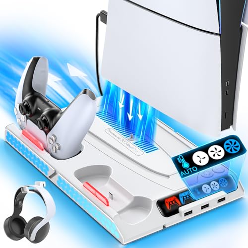 PS5 Cooling Station with Dual Charger Station O7650