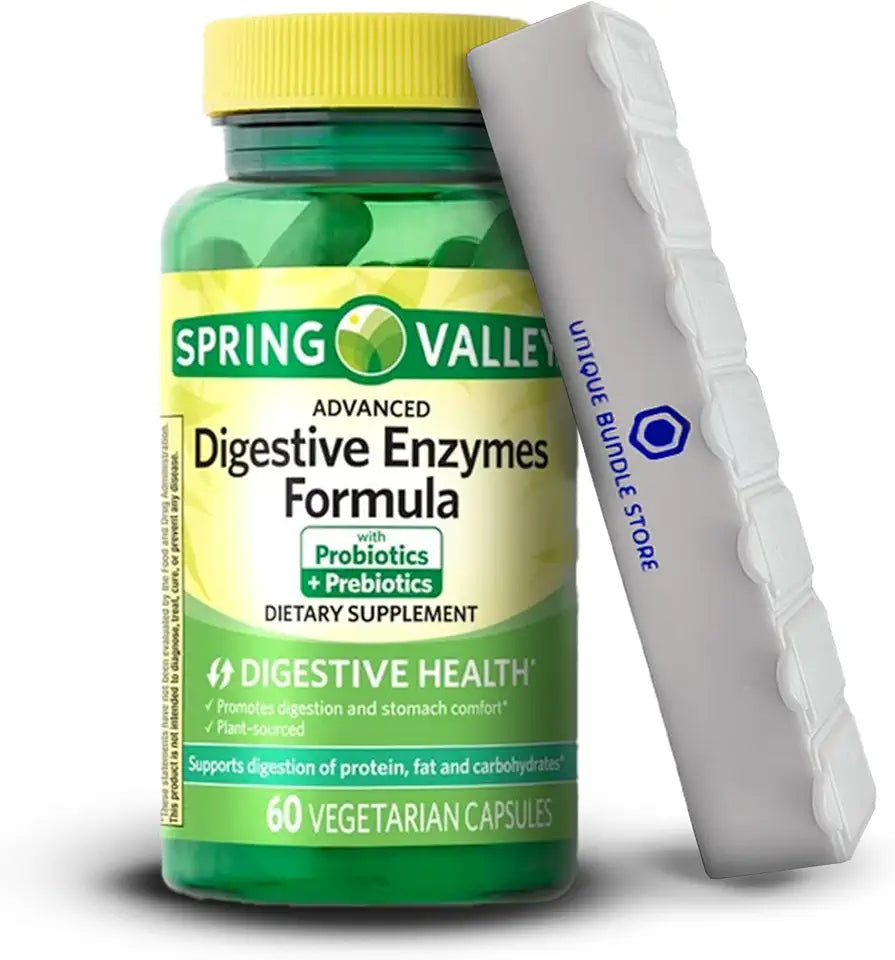 Digestive Enzymes with Probiotics and Prebiotics 60 Capsules L20738