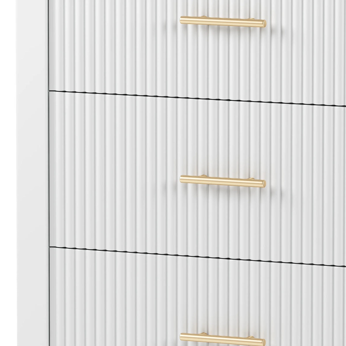 White 6 Drawer Dresser U376616