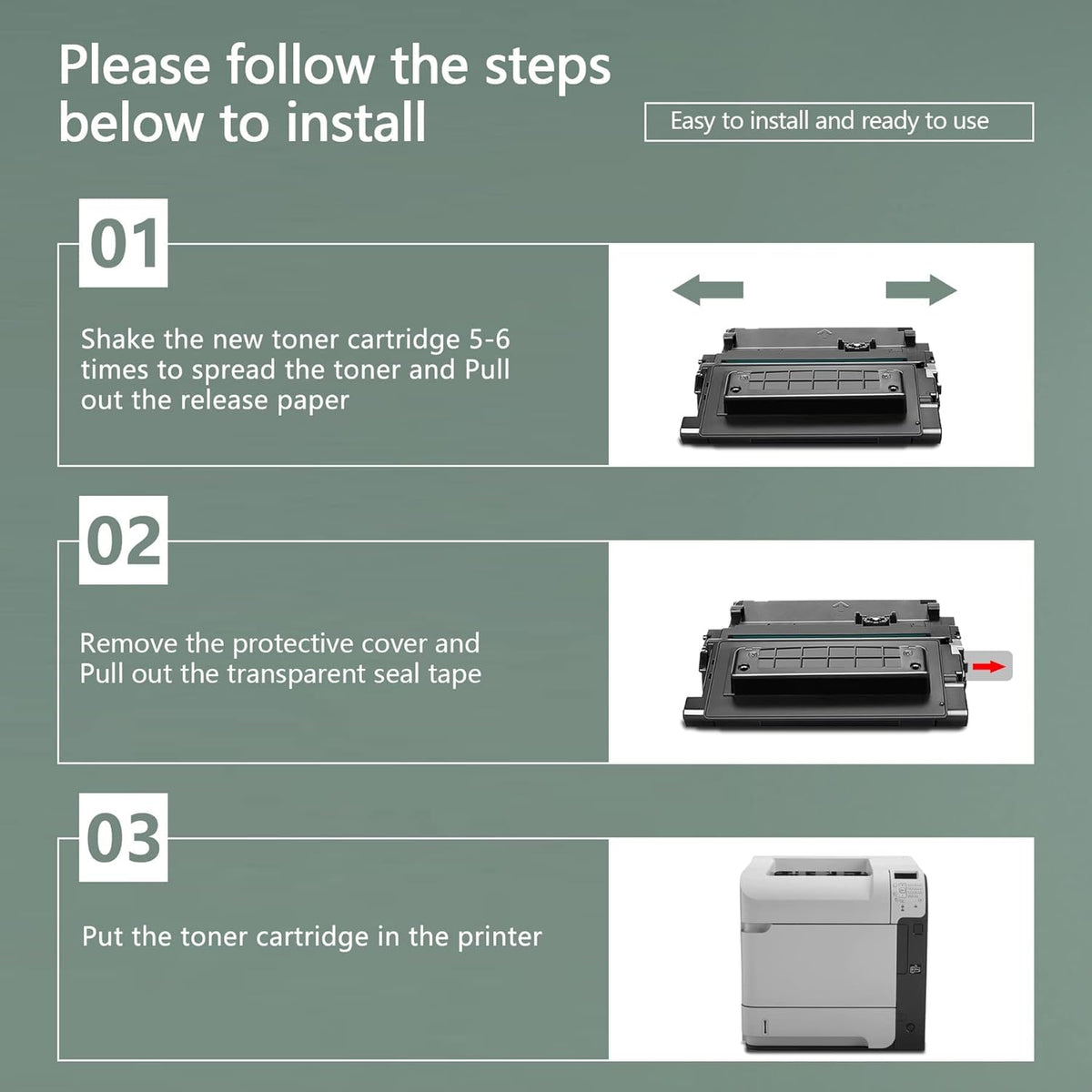 Compatible Black Toner Cartridge P382