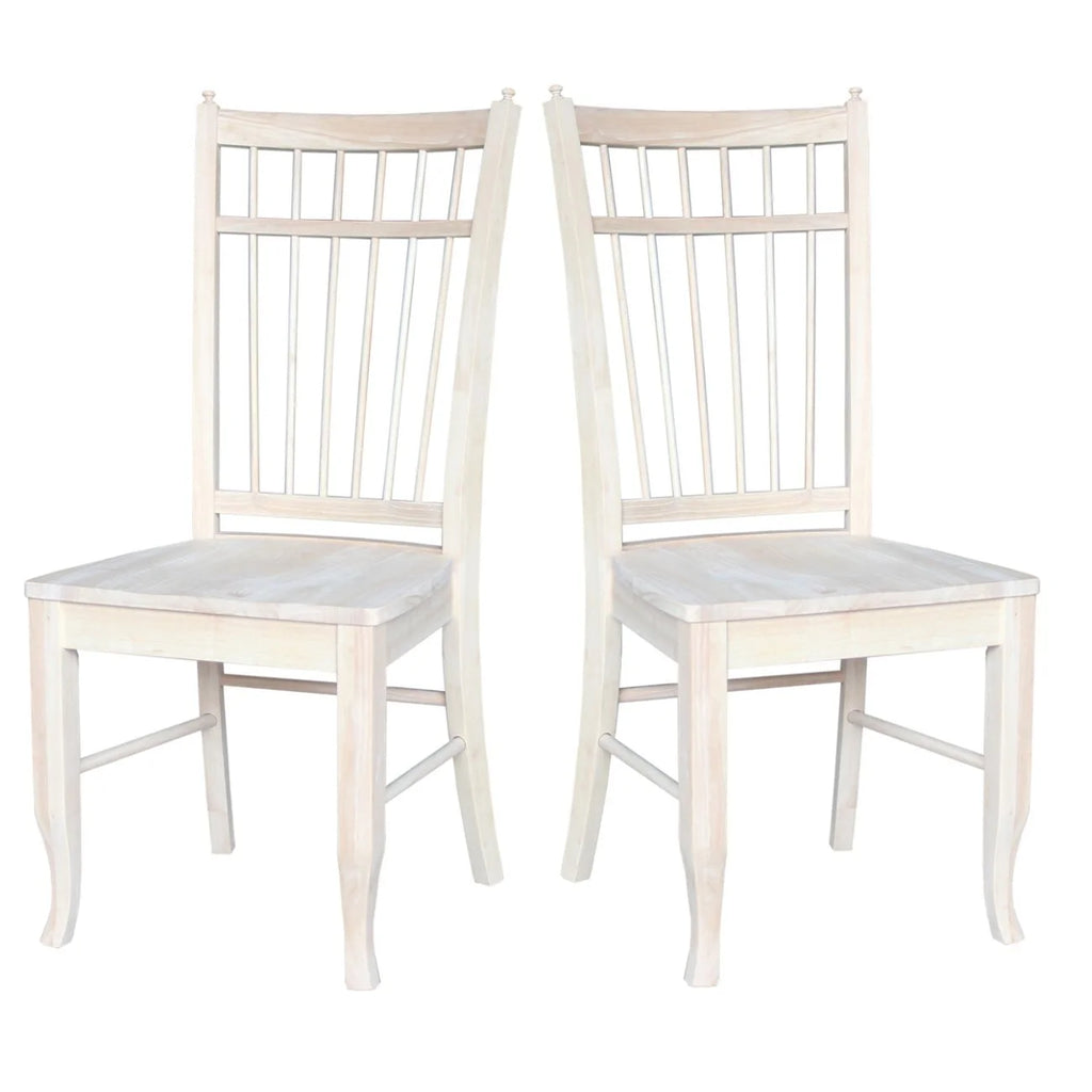 Solid Wood Dining Chairs, Set of 2 P245