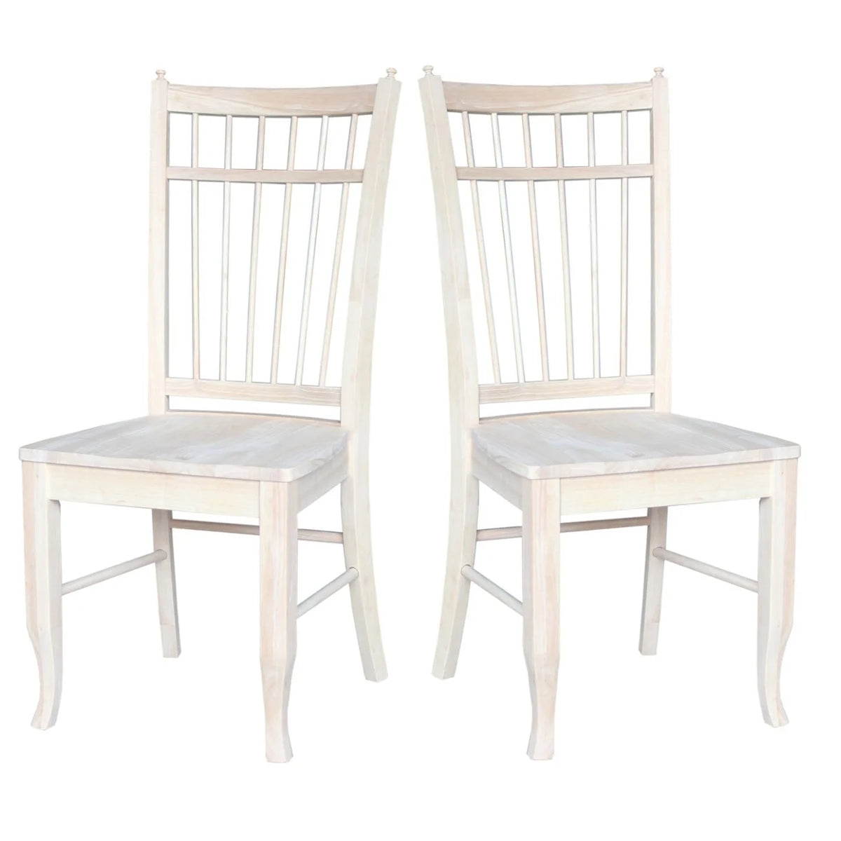 Solid Wood Dining Chairs, Set of 2 P245