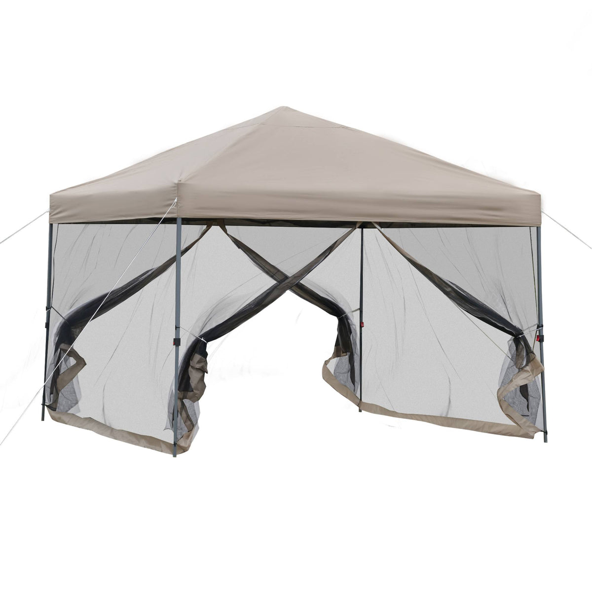 10' x 10' Pop Up Canopy Tent with Sidewalls R354727