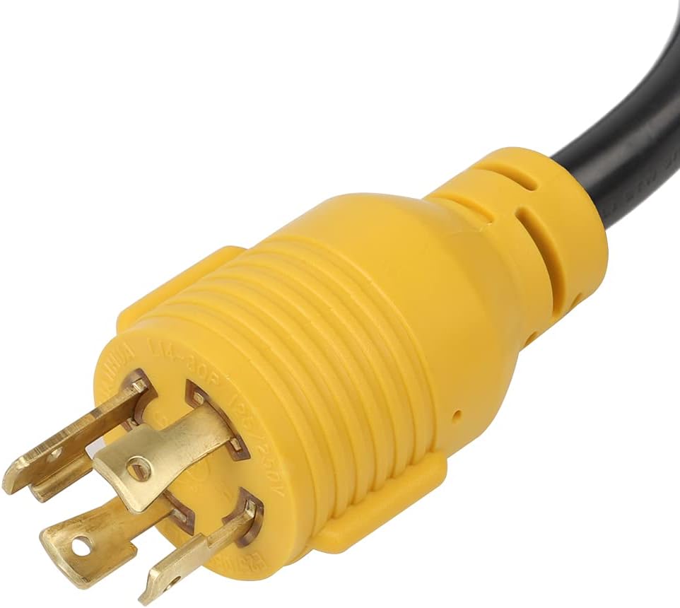 Nema L14-30P to 14-50R Adapter Cord Pack of 2 C94579