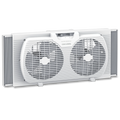 9" Twin Window Fan with Reversible Airflow Control N66096
